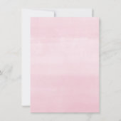 Little Boo Halloween Mädchen Dusche Dankeskarte (Rückseite)