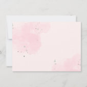 Little Boo Halloween Mädchen Dusche Dankeskarte (Rückseite)