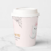 Little Boo Halloween Mädchen Dusche Pappbecher (Links)