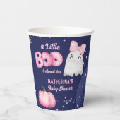 Little Boo Halloween Mädchen Duschgeschirr Pappbecher (Rückseite)