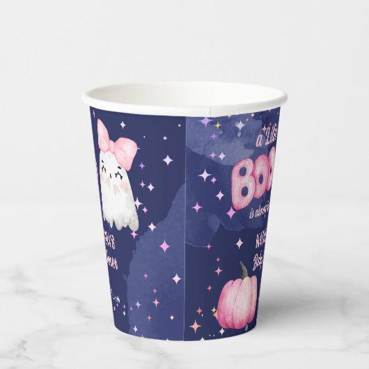 Little Boo Halloween Mädchen Duschgeschirr Pappbecher (Rechts)