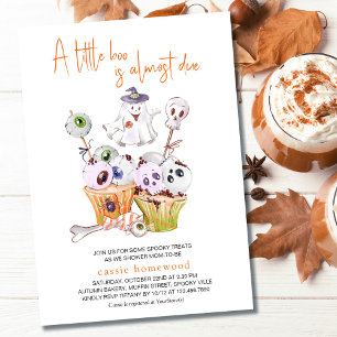 Little Boo Halloween-Party-Essen Baby Shower Einladung