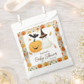 Little Boo Halloween Pattern Baby Dusche Geschenktütchen (Ausgeschnitten)