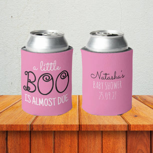 Little Boo Halloween Pink Girl Baby Dusche Dosenkühler