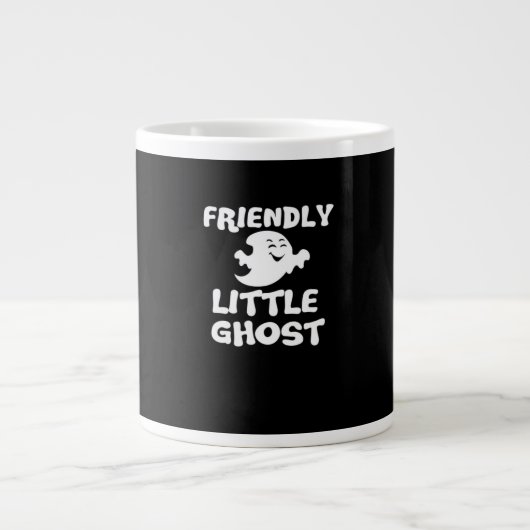 Little Boo Halloween Print Jumbo-Tasse (Vorderseite)