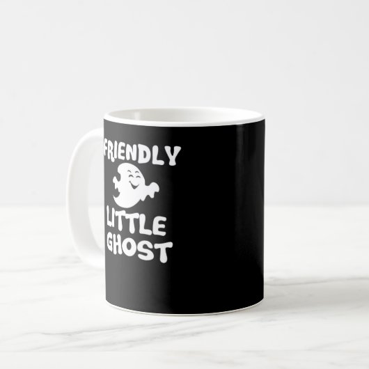 Little Boo Halloween Print Kaffeetasse (Vorderseite Links)