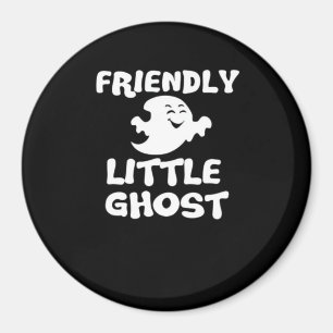 Little Boo Halloween Print Magnet