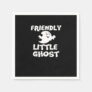 Little Boo Halloween Print Serviette