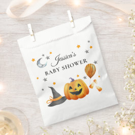 Little Boo Halloween Pumpkin Baby Shower Geschenktütchen