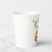 Little Boo Halloween Pumpkin Baby Shower Pappbecher (Rechts)