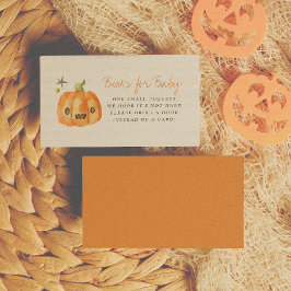 Little Boo Halloween Pumpkin Books for Baby Begleitkarte