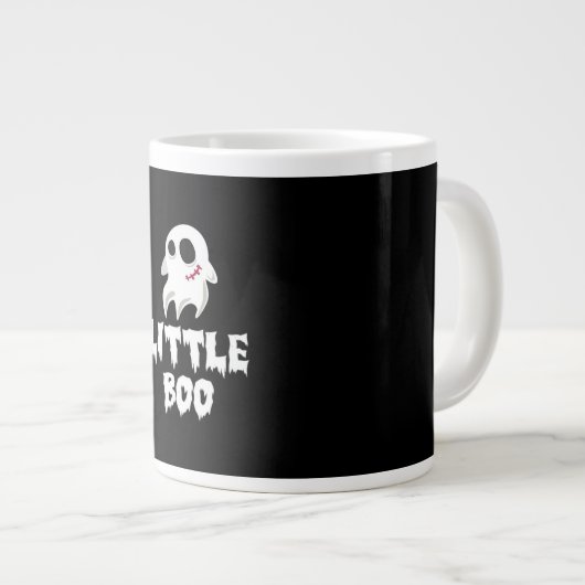 Little Boo In Halloween Cool Graphic Jumbo-Tasse (Vorderseite Rechts)