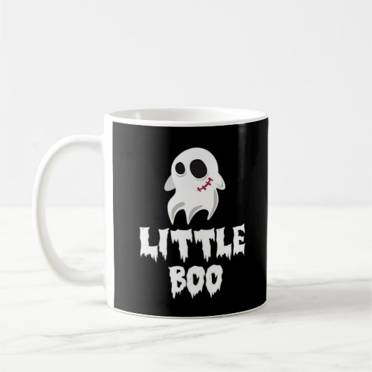 Little Boo In Halloween Cool Graphic Kaffeetasse (Links)
