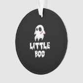Little Boo In Halloween Cool Graphic Ornament (Vorderseite)