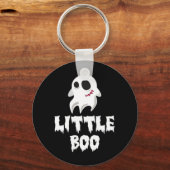 Little Boo In Halloween Cool Graphic Schlüsselanhänger (Vorderseite)