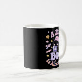 Little Boo Is Almost Due Fun Halloween Cute Pregna Kaffeetasse (VorderseiteRechts)