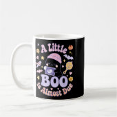 Little Boo Is Almost Due Fun Halloween Cute Pregna Kaffeetasse (Links)