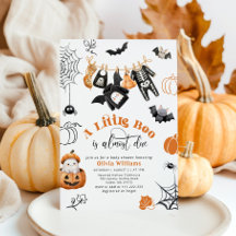 Little Boo is Due Boy Clothesline Babydusche
