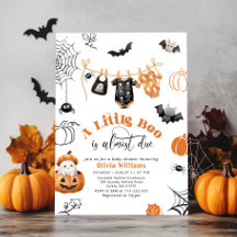 Little Boo is Due Boy Clothesline Babydusche
