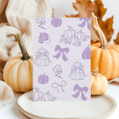 Little Boo is Due Girl Clothesline Babydusche Einladung