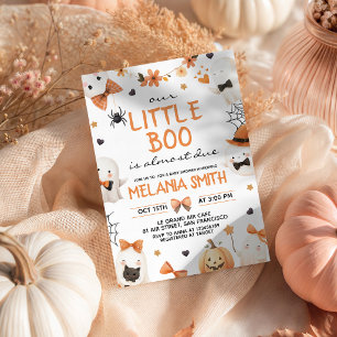 Little Boo ist bald fällig Baby Shower Einladung