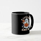 Little Boo ist bald fällig Süße Halloween-Schwange Tasse (VorderseiteRechts)