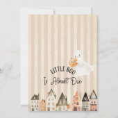 Little Boo ist beinahe aufgrund der Einladung (Rückseite)