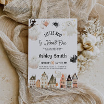 Little Boo ist beinahe aufgrund der Einladung