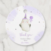 Little Boo ist beinahe mit Baby-Dusche fertig Geschenkanhänger (Vorderseite)