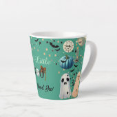 Little BOO ist fällig Halloween Ghost Bat Fall Pum Milchtasse (Rechte Ecke)