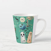 Little BOO ist fällig Halloween Ghost Bat Fall Pum Milchtasse (Rechts)