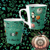 Little BOO ist fällig Halloween Ghost Bat Fall Pum Milchtasse