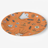 Little Boo ist fast die richtige Baby Dusche Pappteller (Schrägansicht)