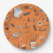 Little Boo ist fast die richtige Baby Dusche Pappteller (Vorderseite)