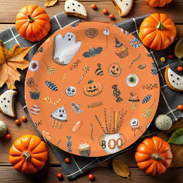 Little Boo ist fast die richtige Baby Dusche Pappteller