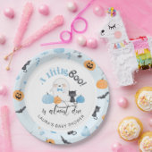 Little Boo ist fast die richtige blaue Babydusche Pappteller (Party)