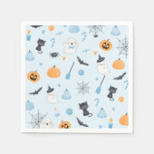 Little Boo ist fast die richtige blaue Babydusche Serviette (Vorderseite)