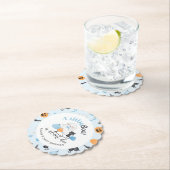 Little Boo ist fast die richtige blaue Babydusche Untersetzer (Vor Ort)