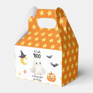 Little Boo ist fast fällig! Halloween-Kinderdusche Geschenkschachtel