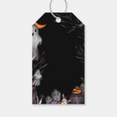 Little Boo ist fast gerade wegen Halloween Babydus Geschenkanhänger (Rückseite)