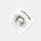 Little Boo ist fast passend Baby Dusche Napkins Serviette (Ecke)