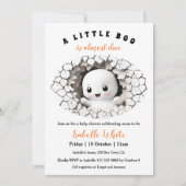 Little Boo ist fast passend für eine Ghost-Babydus Einladung (Vorderseite)