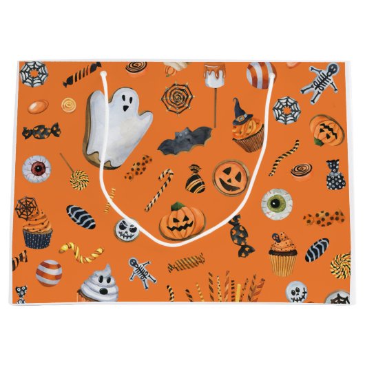 Little Boo ist fast zu Halloween Große Geschenktüte (Vorderseite)