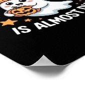 Little Boo ist fast zu Halloween Pregnancy Revea Poster (Ecke)