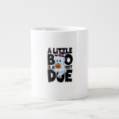 Little Boo ist fast zu Niedlichen Halloween-Schwan Jumbo-Tasse (Vorderseite)