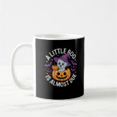Little Boo ist fast zu Niedlichen Halloween-Schwan Kaffeetasse (Links)
