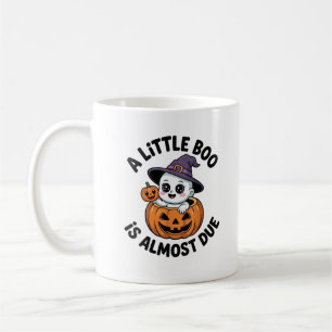 Little Boo ist fast zu Niedlichen Halloween-Schwan Kaffeetasse