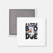 Little Boo ist fast zu Niedlichen Halloween-Schwan Magnet (Vorderseite/Rückseite)