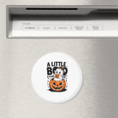 Little Boo ist fast zu Niedlichen Halloween-Schwan Magnet (In Situ (Geschirrspüler))