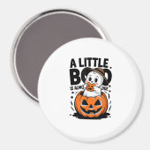 Little Boo ist fast zu Niedlichen Halloween-Schwan Magnet (Vorderseite/Rückseite)